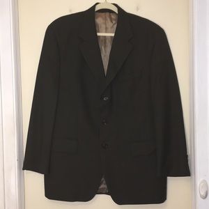 Chaps Ralph Lauren Wool Sport Coat/Blazer 42R -Color is Khaki Green